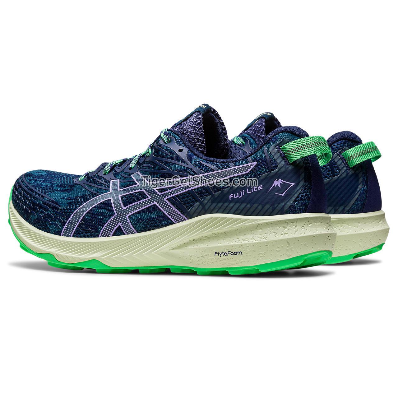 Asics Fuji Lite 3 Ink Teal/Digital Violet 1012B294-400 Womens Shoes