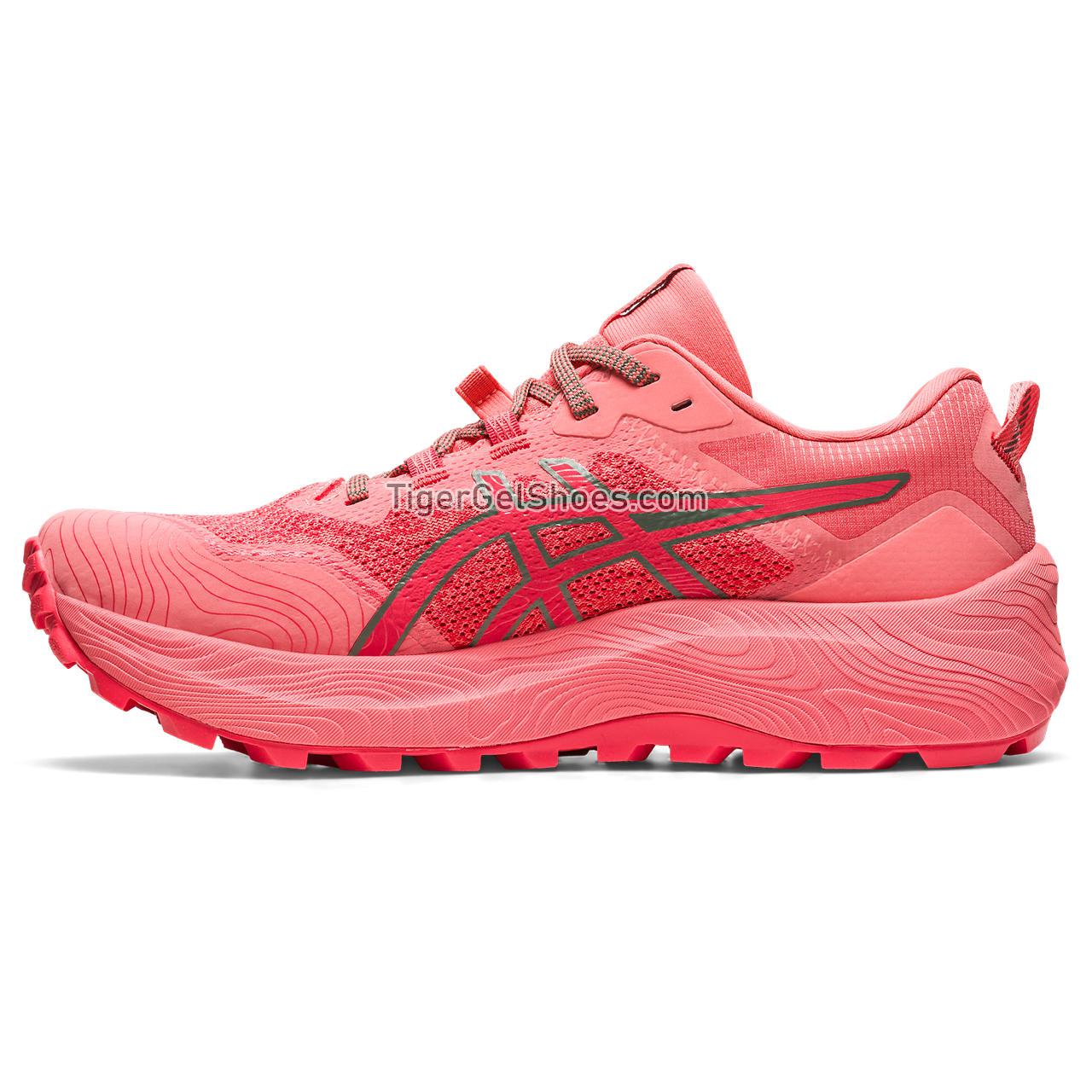 Asics Gel-trabuco 11 Pink Grapefruit/Ivy 1012B424-700 Womens Shoes