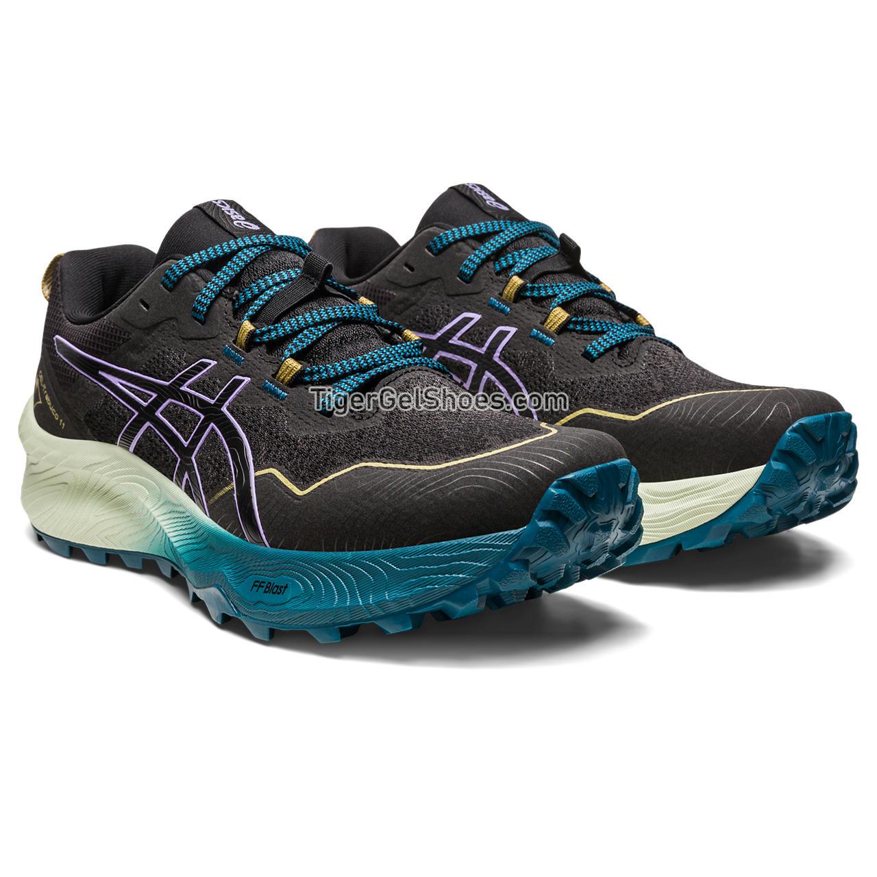 Asics Gel-trabuco 11 Black/Digital Violet 1012B424-001 Womens Shoes