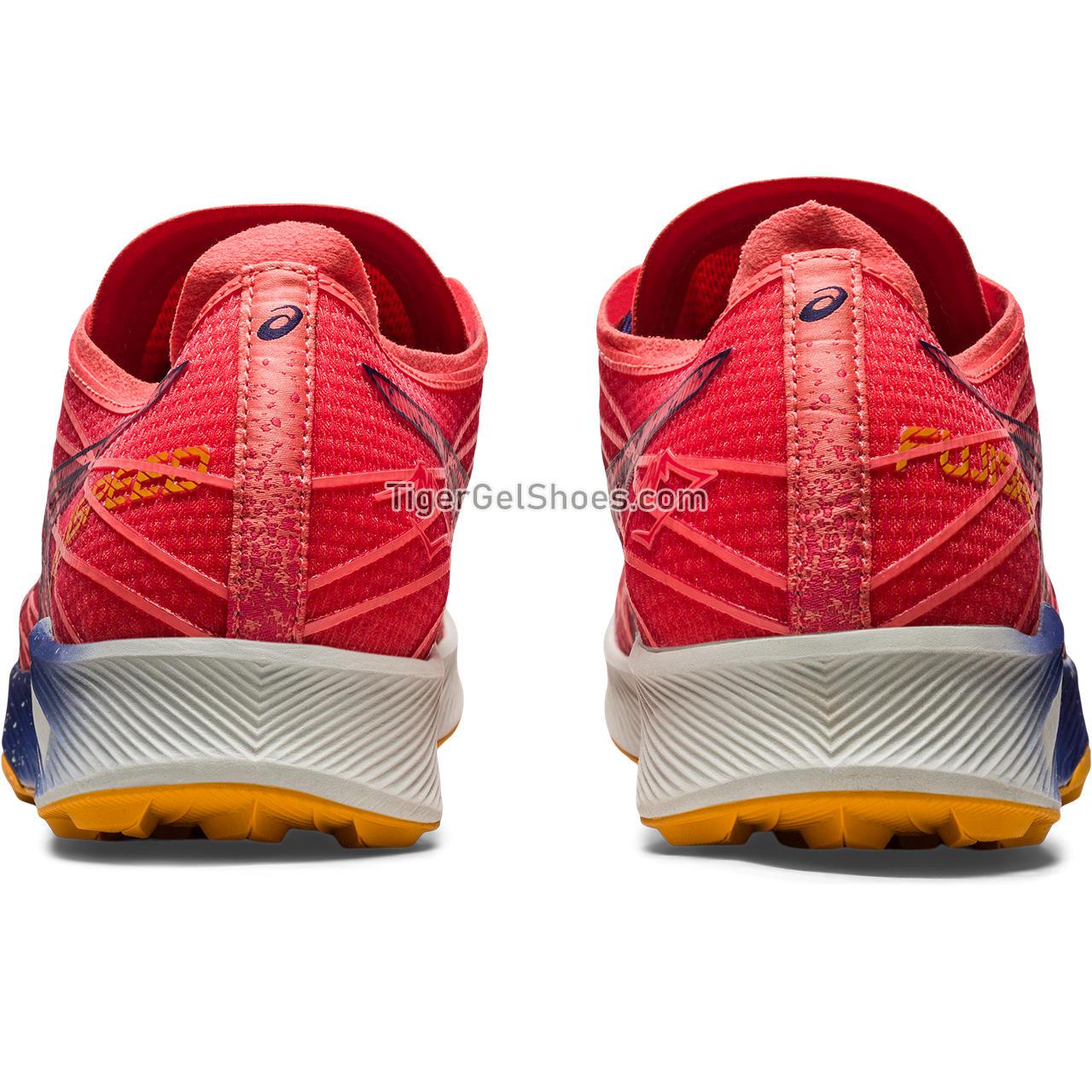 Asics Fujispeed Papaya/Indigo Blue 1012B176-700 Womens Shoes