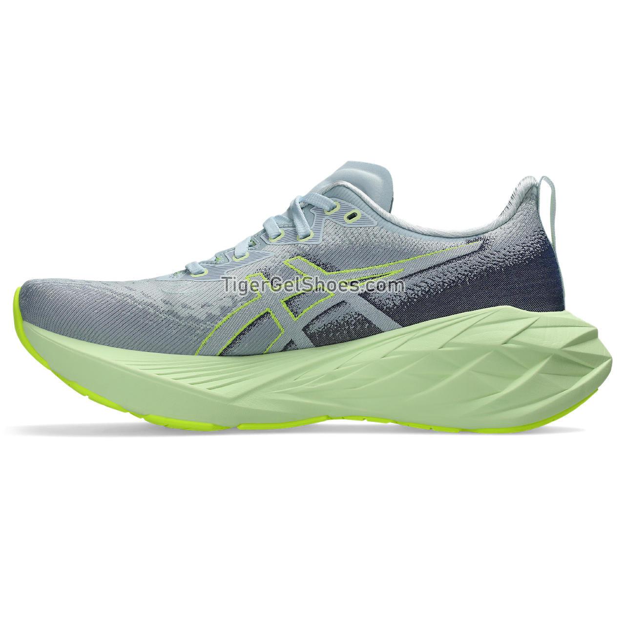 Asics Novablast 4 Cool Grey/Blue Expanse 1012B510-022 Womens Shoes