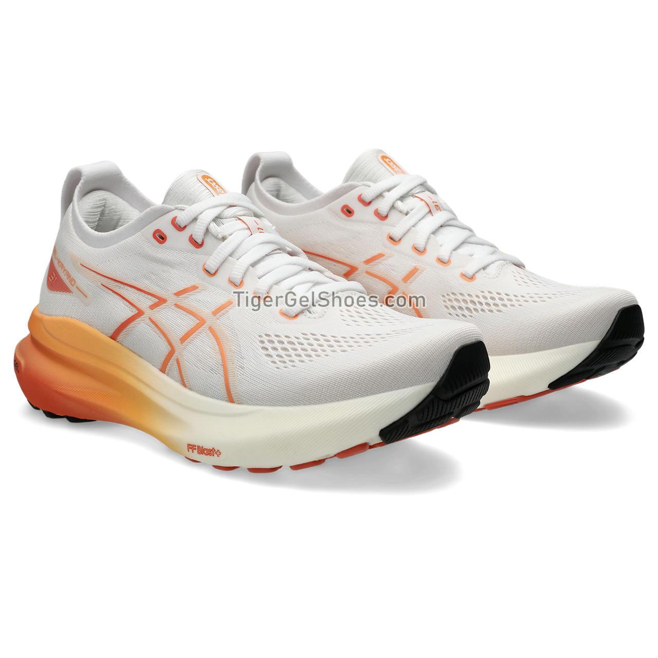 Asics Gel-kayano 31 White/Faded Orange 1012B670-100 Womens Shoes