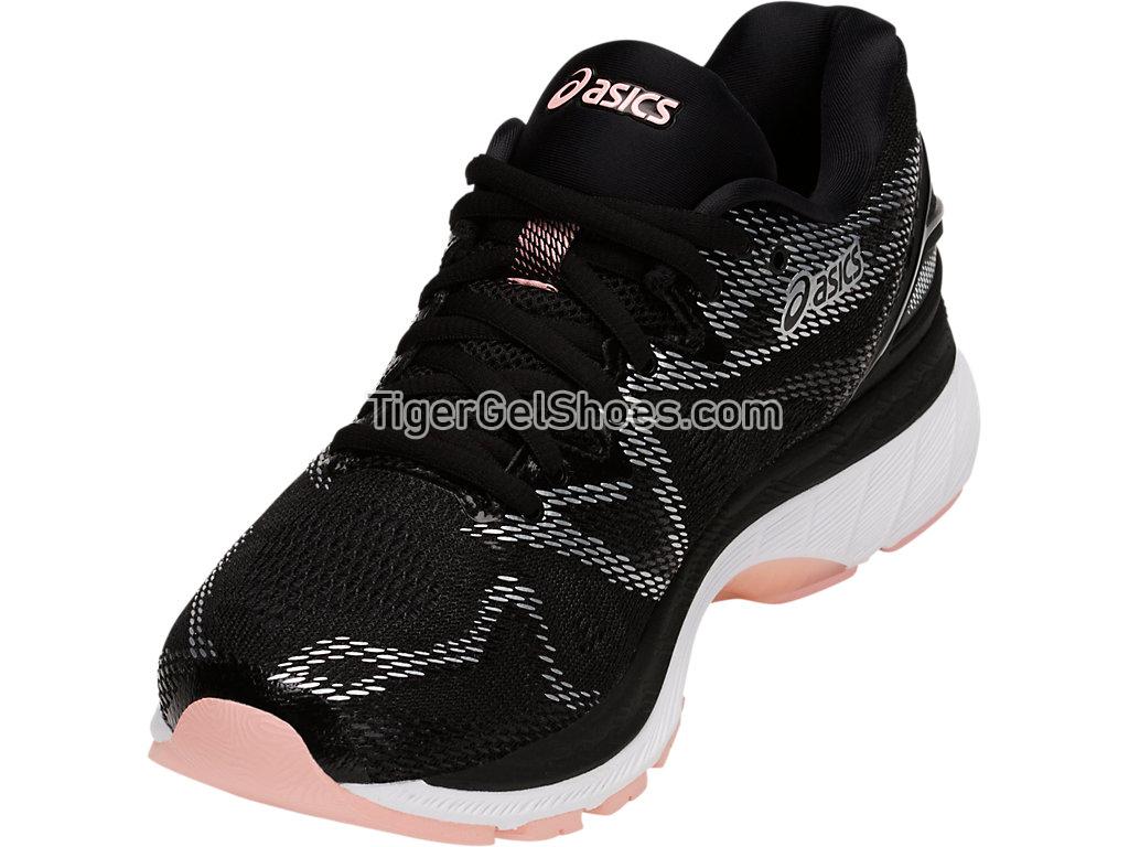 Asics GEL-Nimbus 20 Black/Frosted Rose T850N-001 Womens Running Shoes