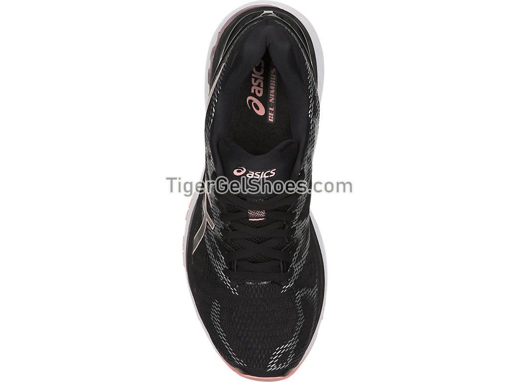 Asics GEL-Nimbus 20 Black/Frosted Rose T850N-001 Womens Running Shoes
