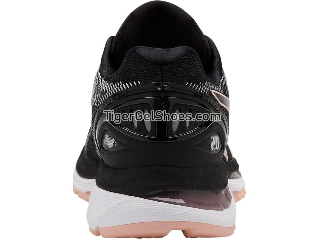 Asics GEL-Nimbus 20 Black/Frosted Rose T850N-001 Womens Running Shoes