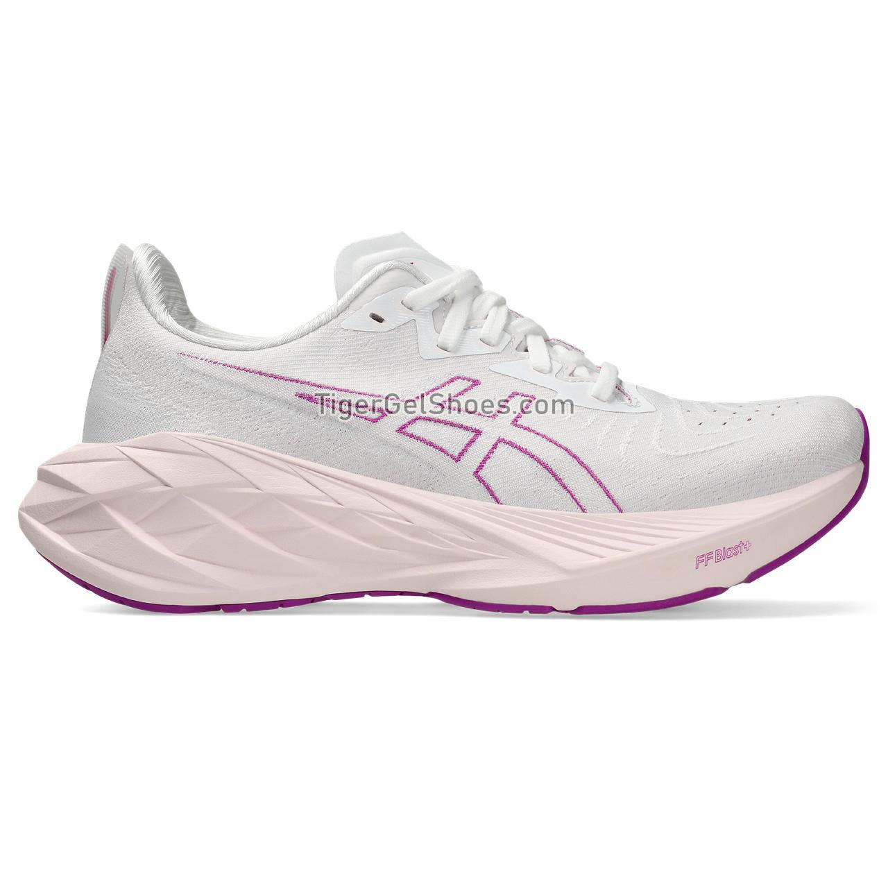Asics Novablast 4 White/Soothing Sea 1012B510-103 Womens Shoes