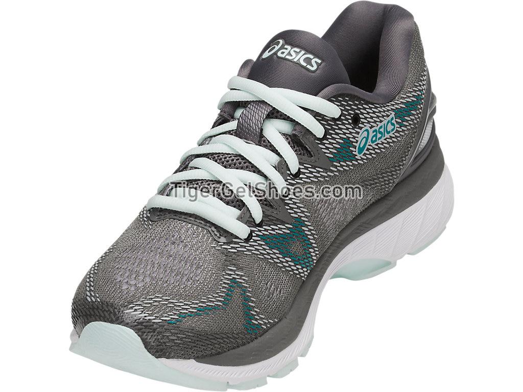 Asics GEL-Nimbus 20 Carbon/Carbon T850N-020 Womens Running Shoes