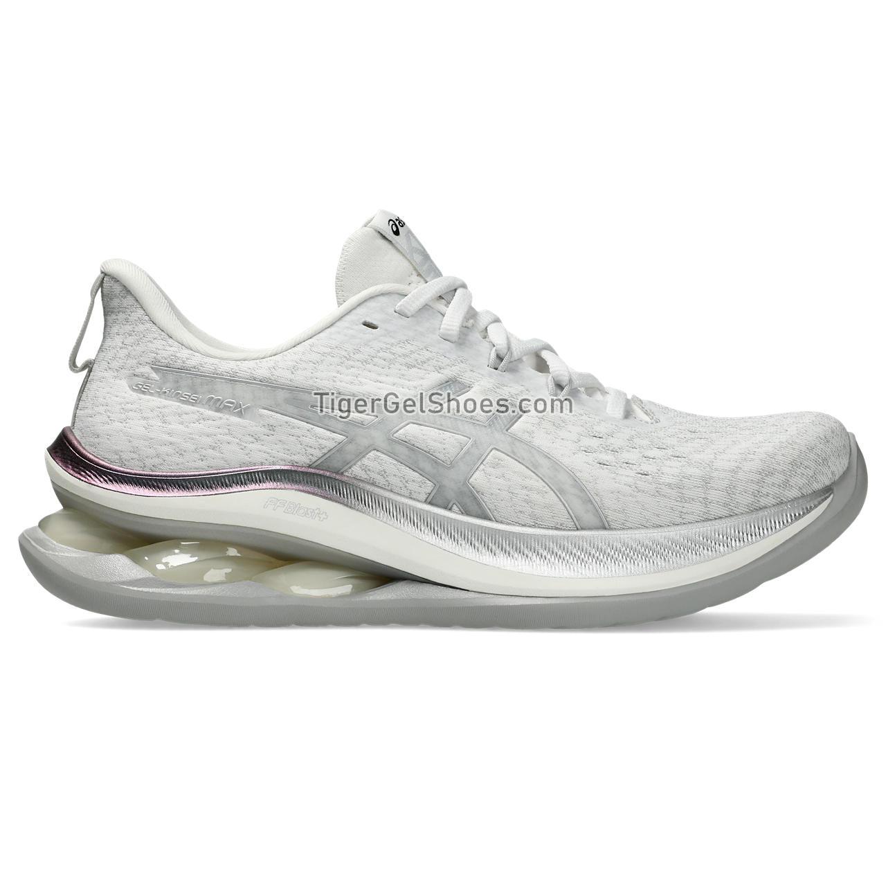 Asics Gel-kinsei Max Platinum Real White/Pure Silver 1012B725-100 Womens Shoes