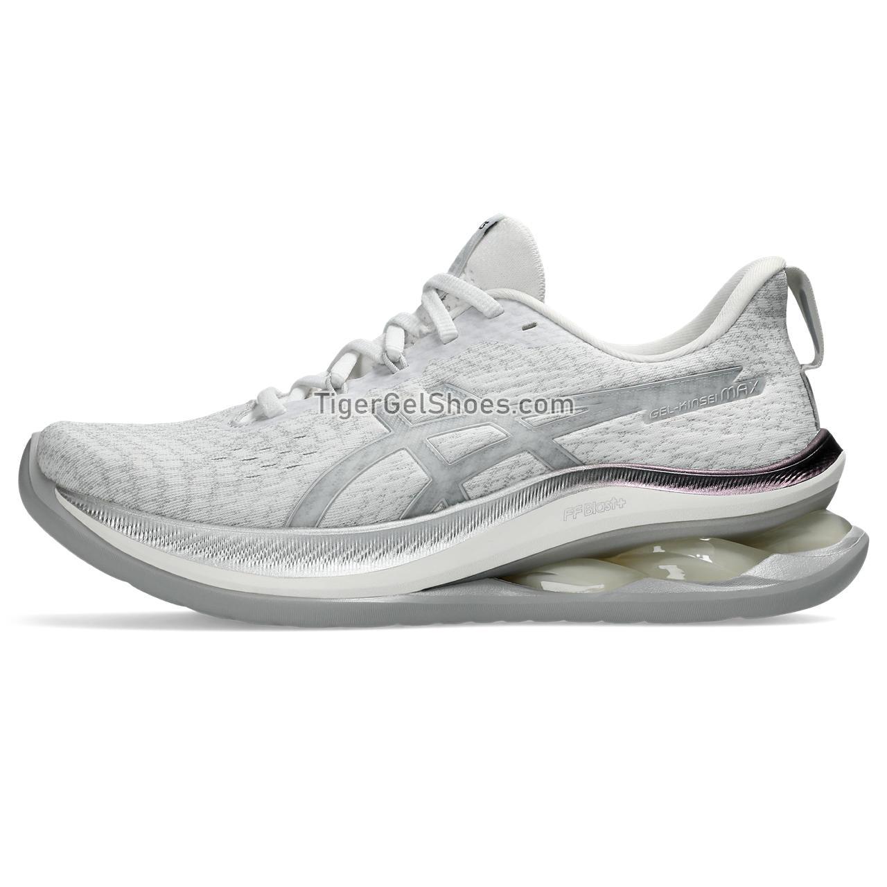 Asics Gel-kinsei Max Platinum Real White/Pure Silver 1012B725-100 Womens Shoes