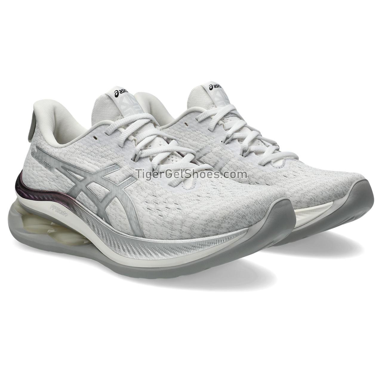 Asics Gel-kinsei Max Platinum Real White/Pure Silver 1012B725-100 Womens Shoes