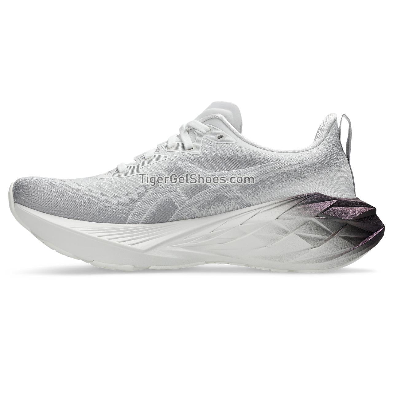 Asics Novablast 4 Platinum Real White/Pure Silver 1012B722-100 Womens Shoes