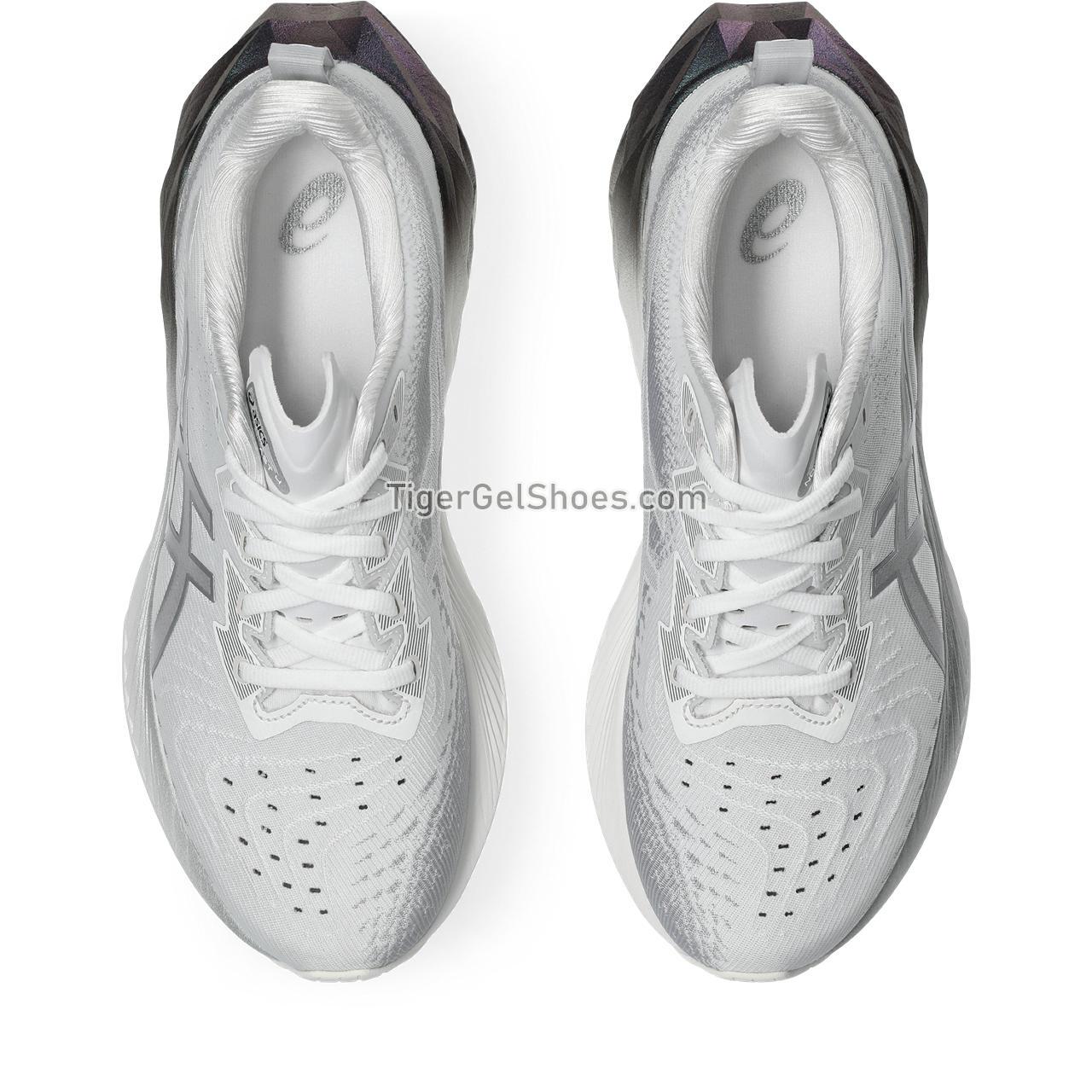 Asics Novablast 4 Platinum Real White/Pure Silver 1012B722-100 Womens Shoes