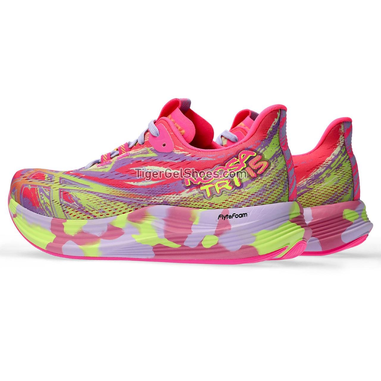 Asics Noosa Tri 15 Hot Pink/Safety Yellow 1012B429-700 Womens Shoes