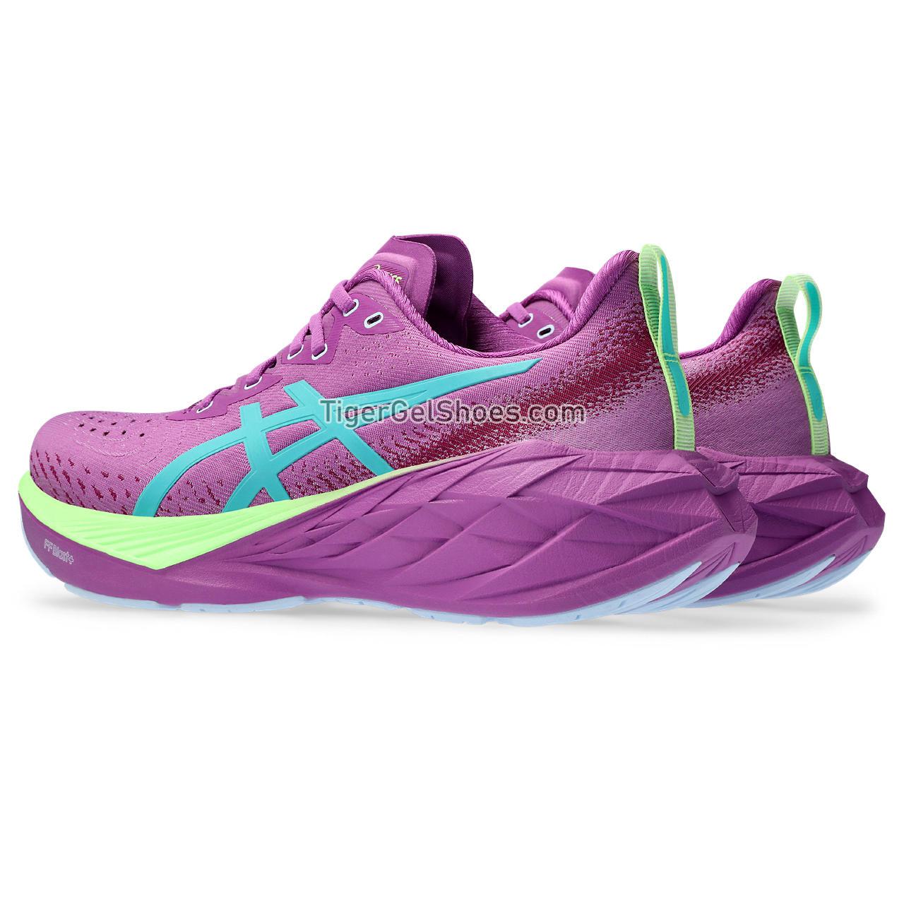 Asics Novablast 4 Lite-show Lite-show/Illuminate Green 1012B651-300 Womens Shoes