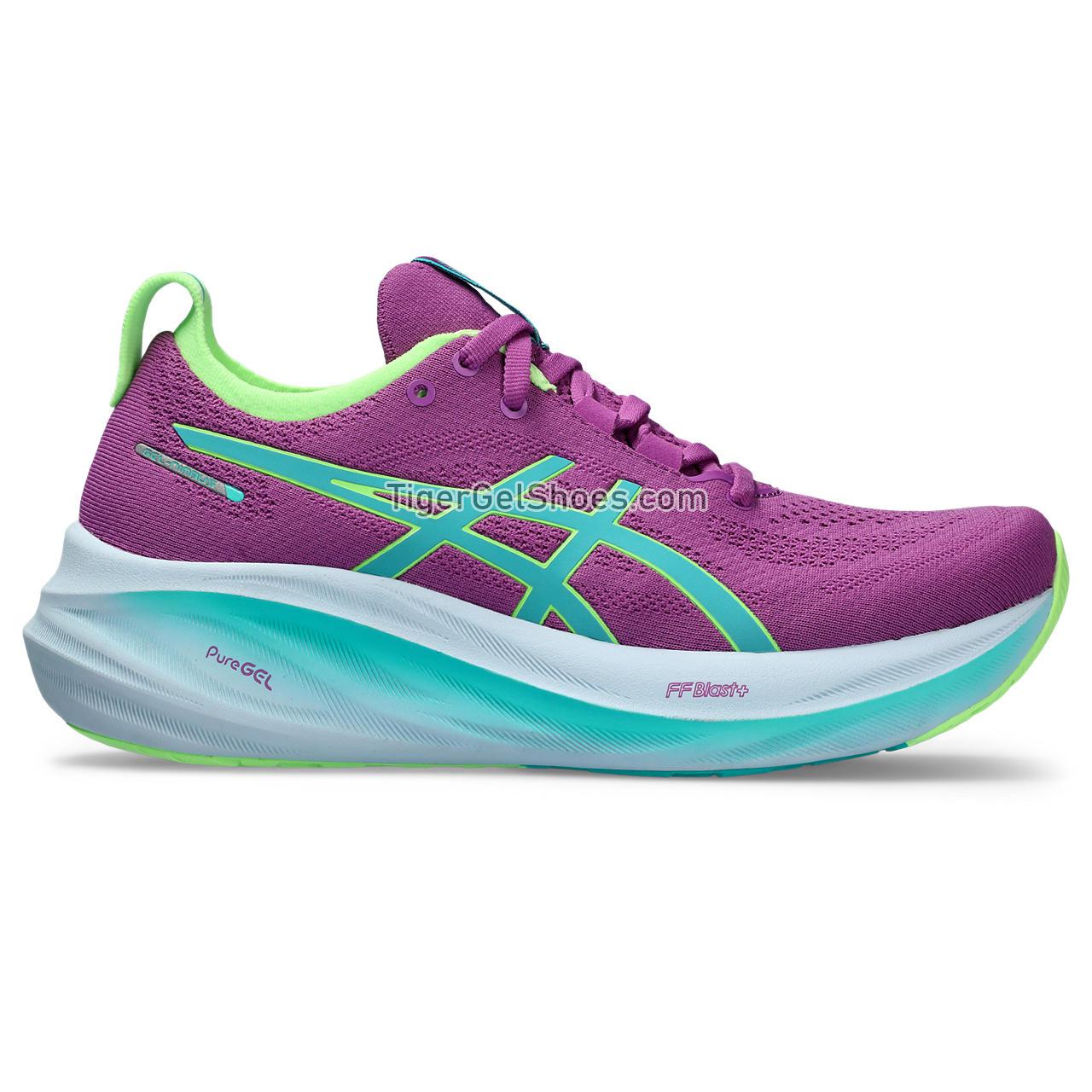Asics Gel-nimbus 26 Lite-show Lite-show/Illuminate Green 1012B649-300 Womens Shoes