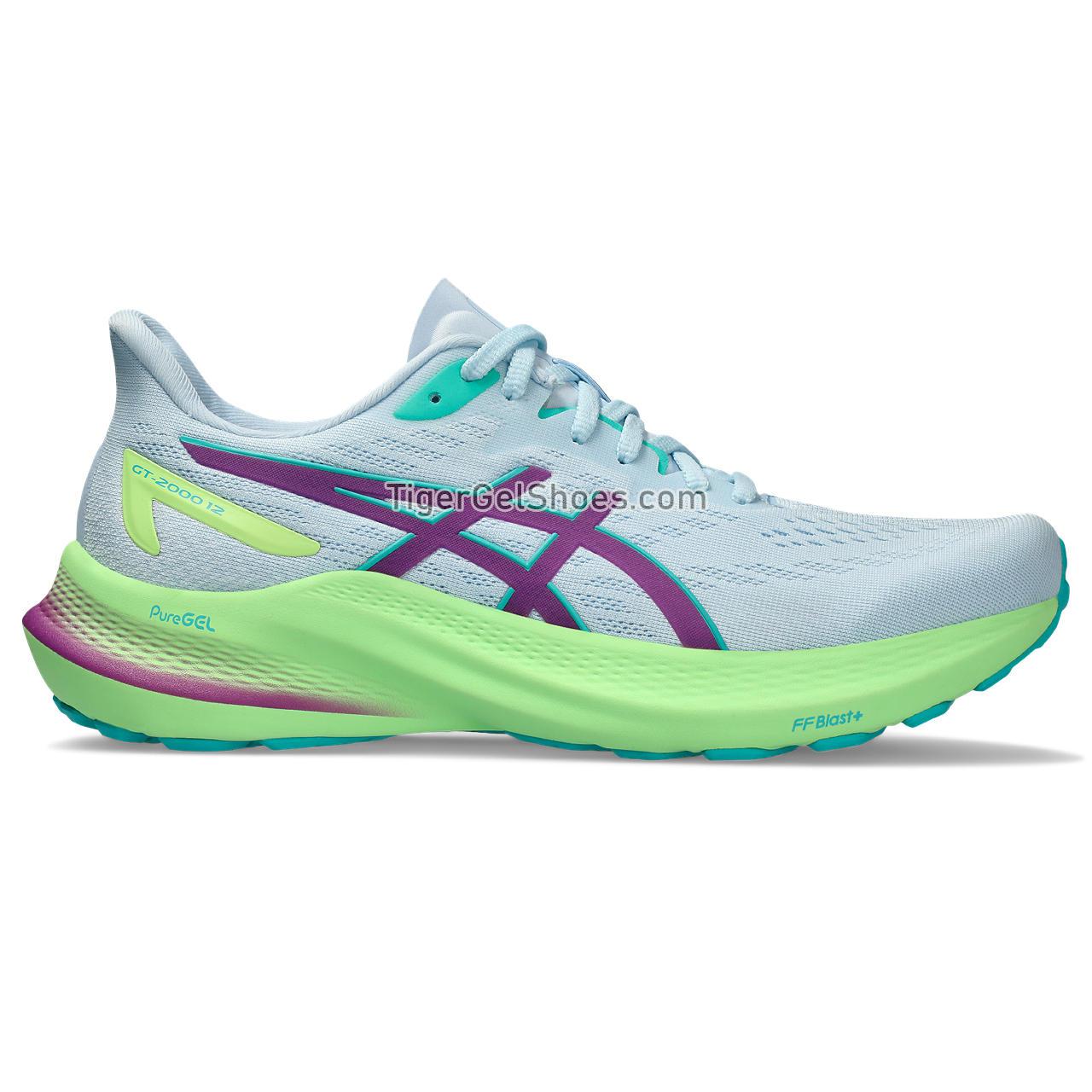 Asics Gt-2000 12 Lite-show Lite-show/Illuminate Green 1012B646-300 Womens Shoes