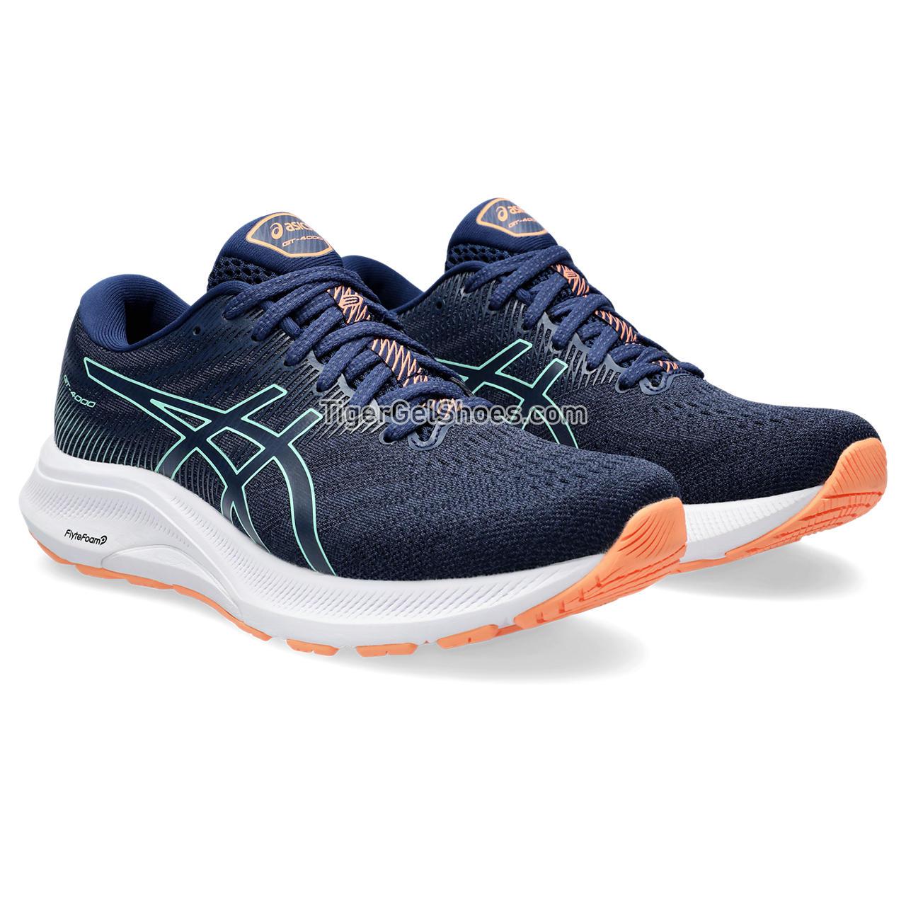 Asics Gt-4000 3 Blue Expanse/Mint Tint 1012B063-402 Womens Shoes