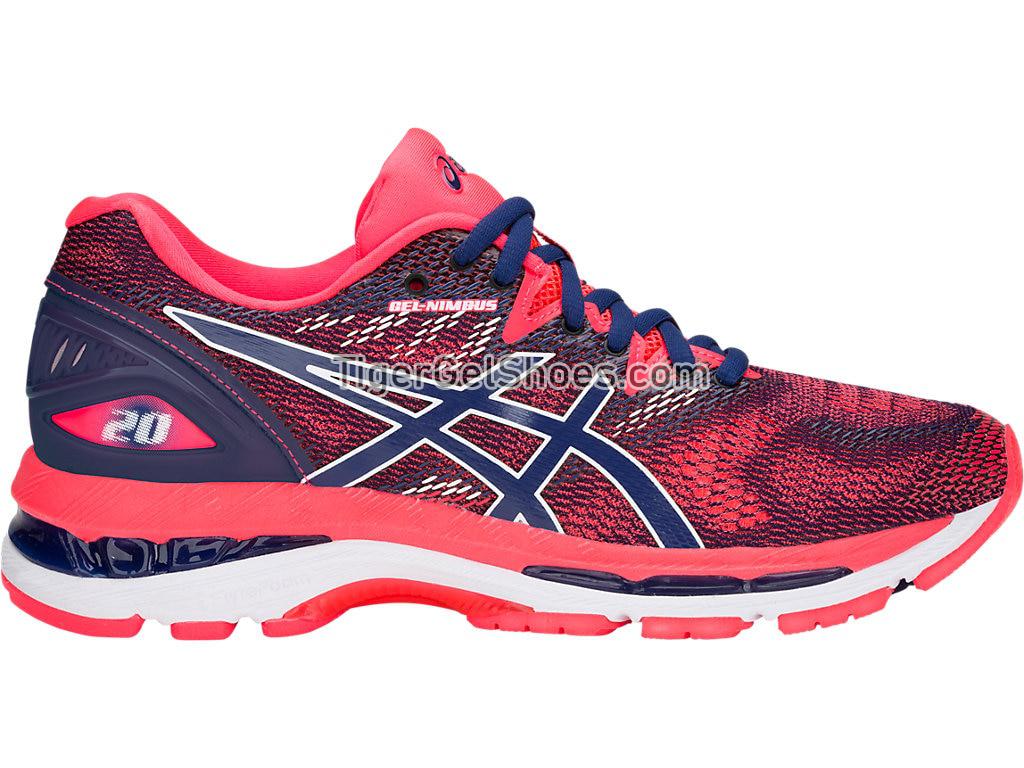 Asics GEL-Nimbus 20 Blue Print/Blue Print T850N-400 Womens Running Shoes