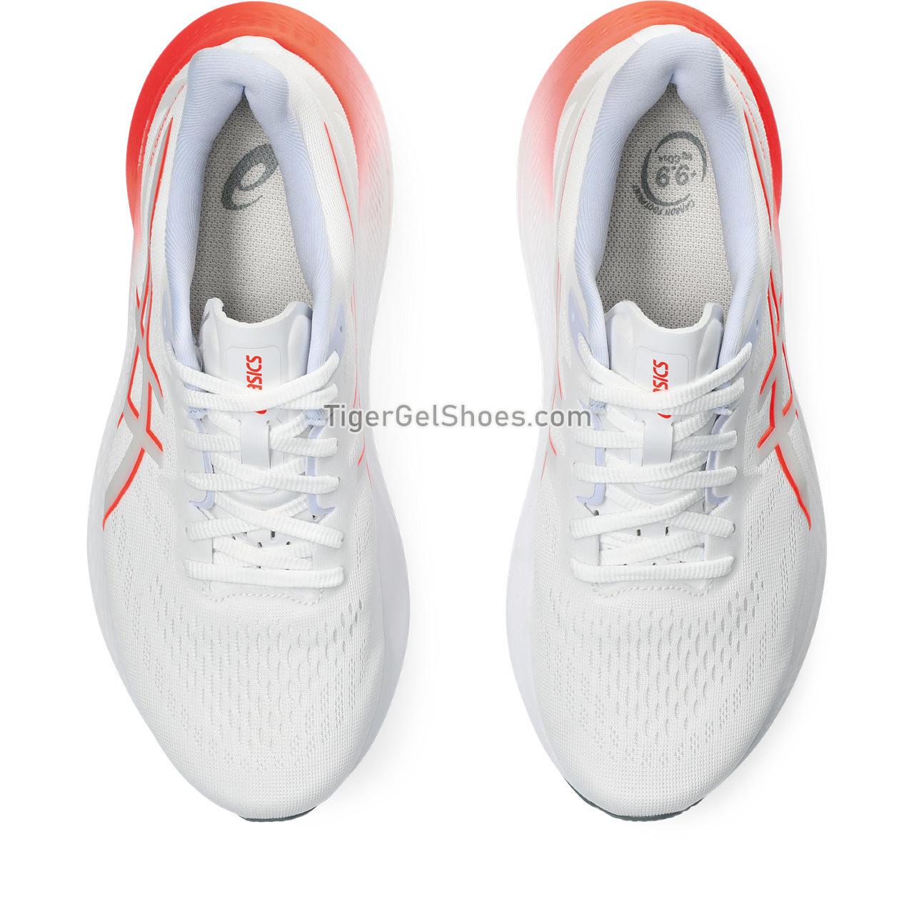 Asics Gt-2000 12 White/Sunrise Red 1012B506-101 Womens Shoes