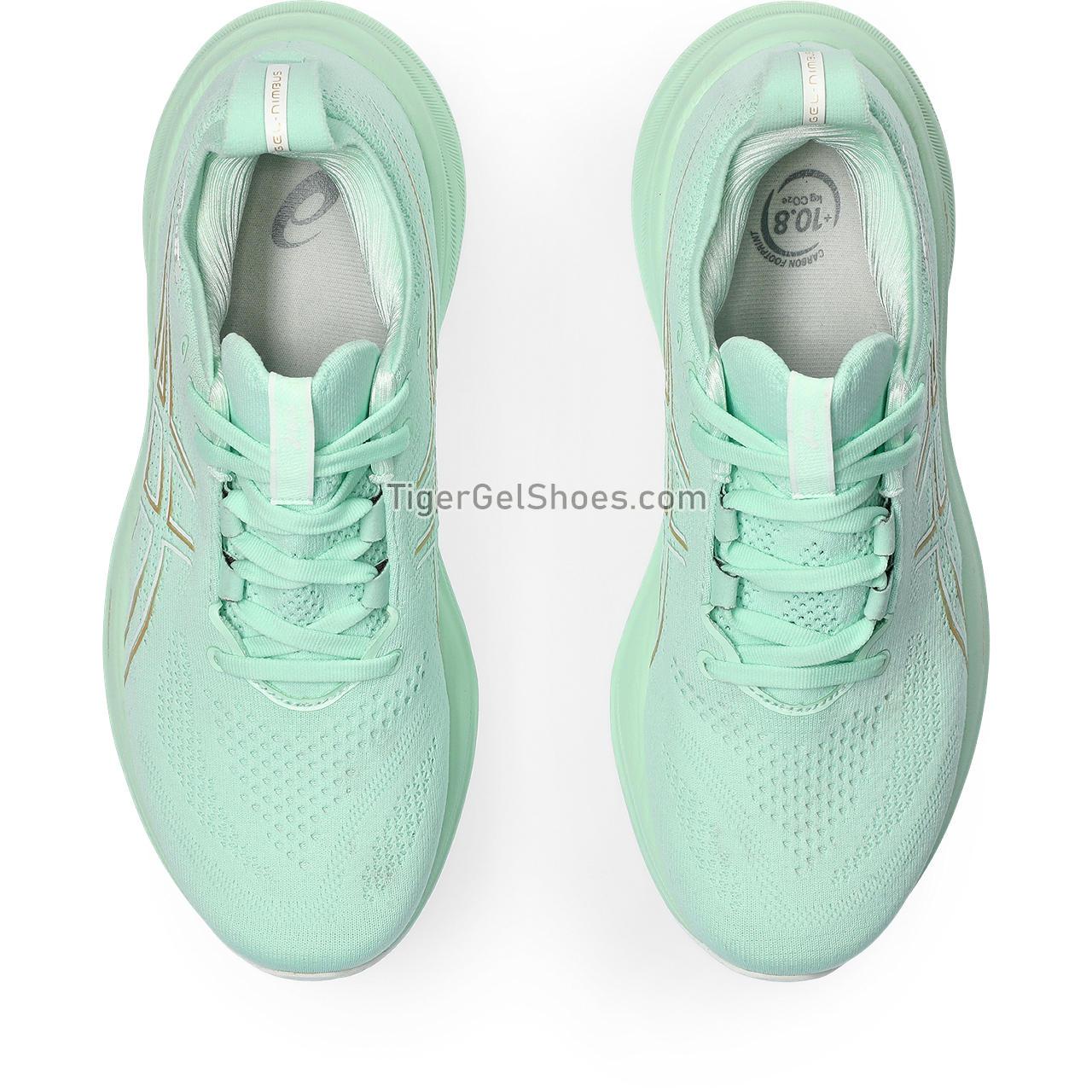 Asics Gel-nimbus 26 Mint Tint/Pale Mint 1012B601-300 Womens Shoes