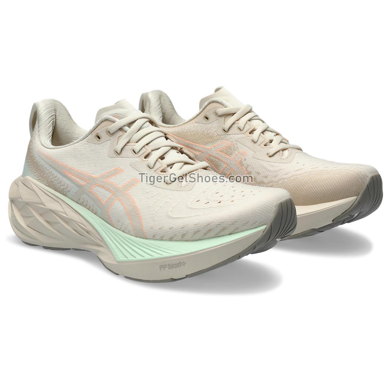 Asics Novablast 4 Oatmeal/Moonrock 1012B510-250 Womens Shoes