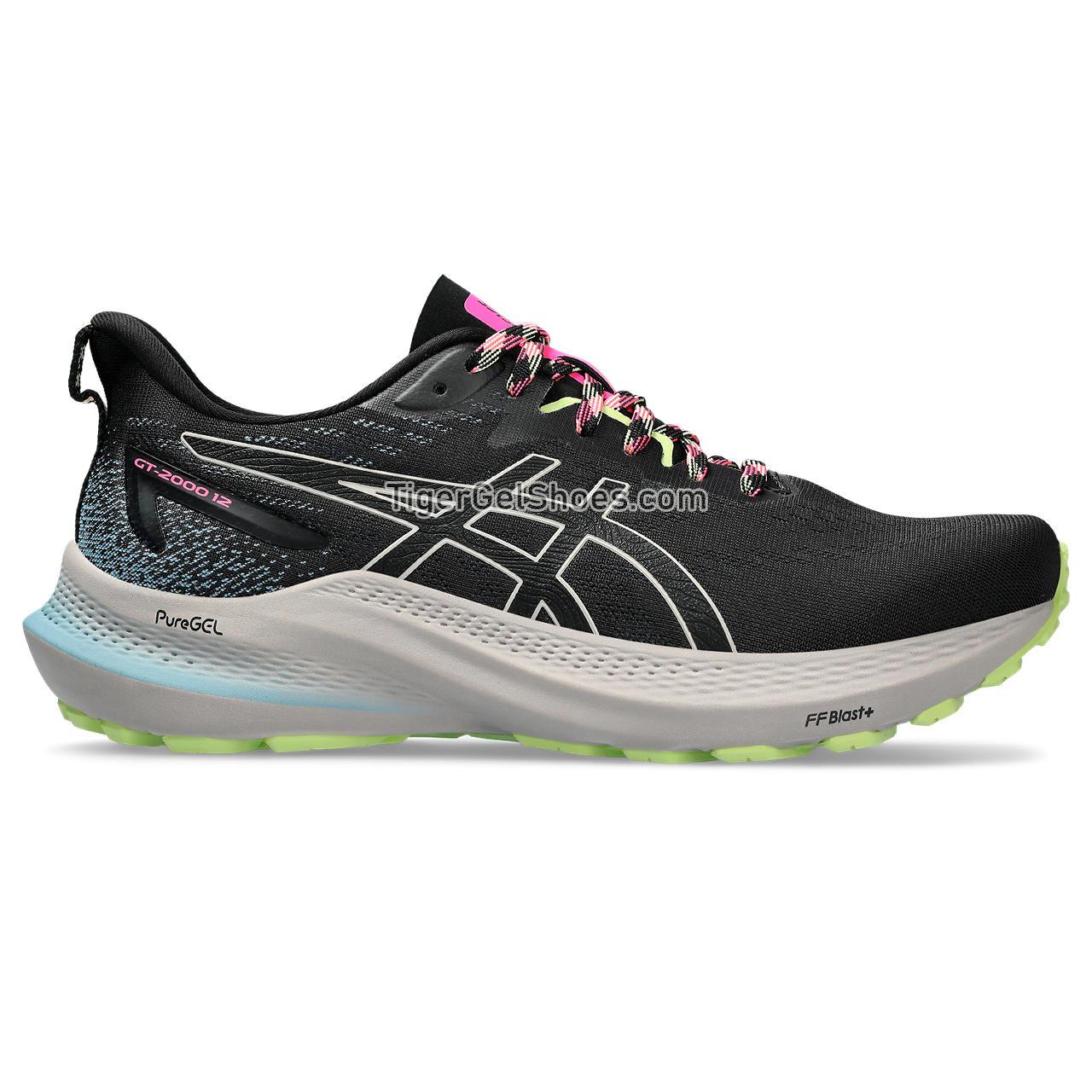 Asics Gt-2000 12 Tr Nature Bathing/Lime Green 1012B587-200 Womens Shoes