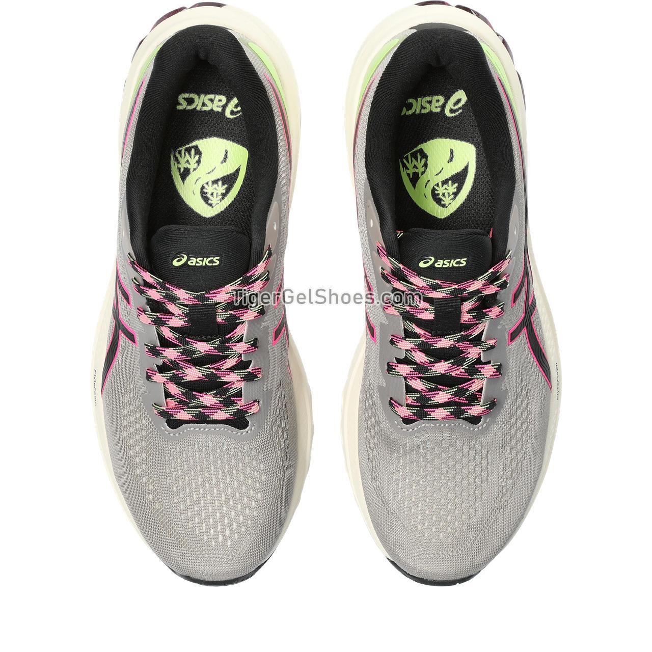 Asics Gt-1000 12 Tr Nature Bathing/Lime Green 1012B575-200 Womens Shoes