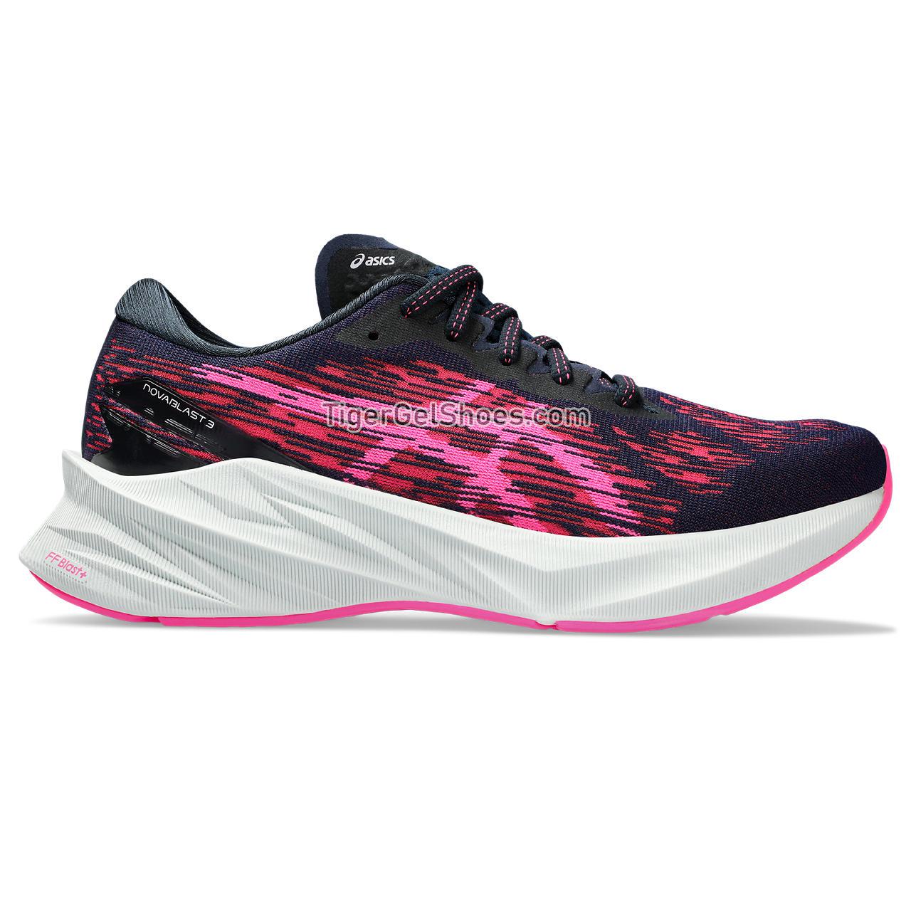 Asics Novablast 3 French Blue/Hot Pink 1012B288-406 Womens Shoes