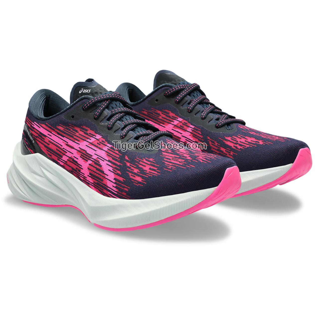 Asics Novablast 3 French Blue/Hot Pink 1012B288-406 Womens Shoes