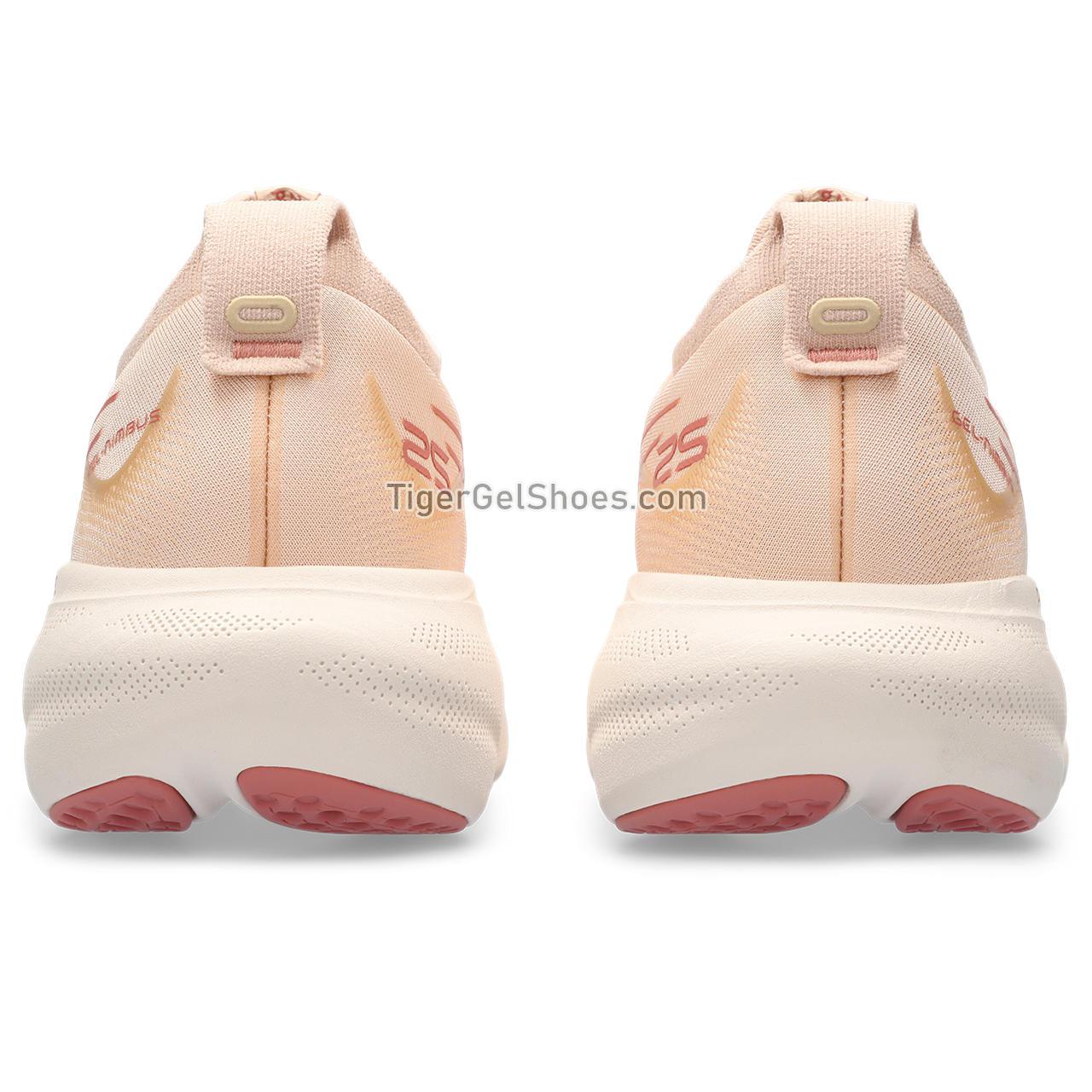 Asics Gel-nimbus 25 Pale Apricot/Light Garnet 1012B356-702 Womens Shoes