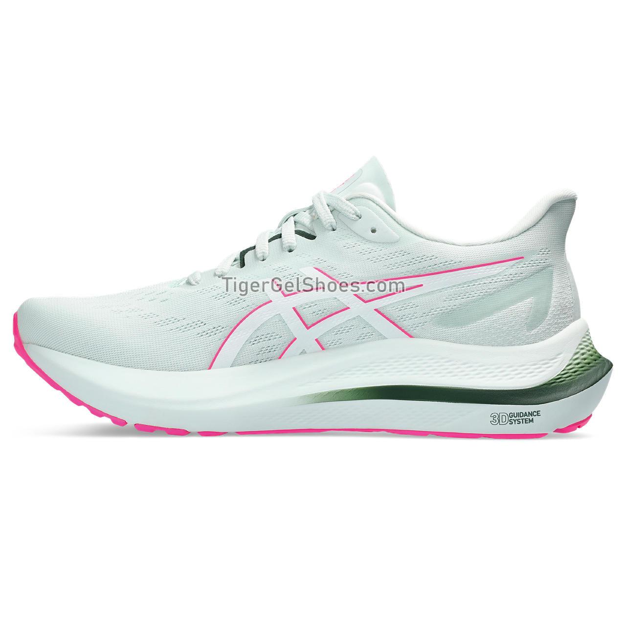Asics Gt-2000 12 Pure Aqua/White 1012B506-300 Womens Shoes
