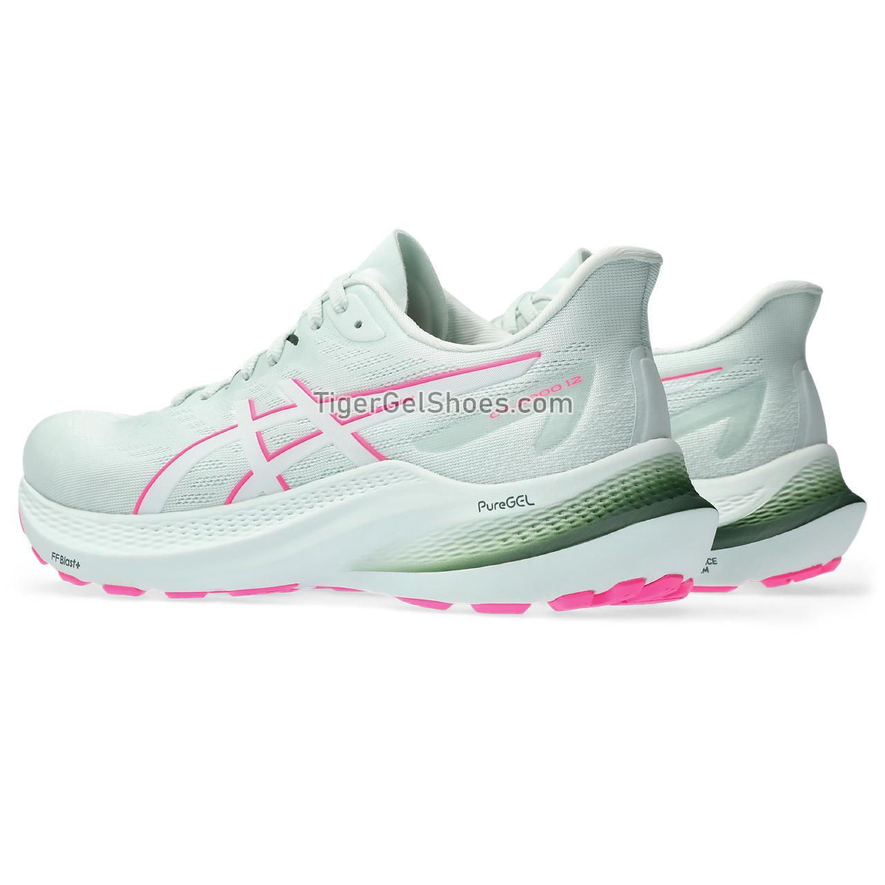 Asics Gt-2000 12 Pure Aqua/White 1012B506-300 Womens Shoes
