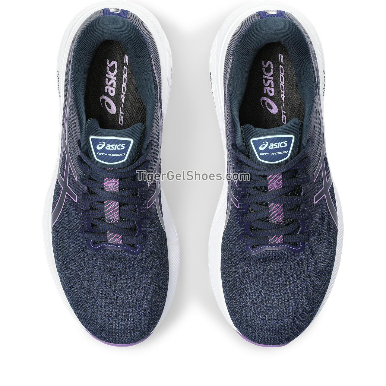 Asics Gt-4000 3 (d) French Blue/Cyber Grape 1012B062-401 Womens Shoes