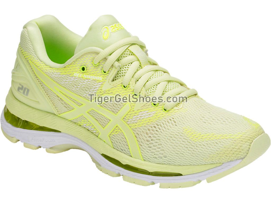 Asics GEL-Nimbus 20 Limelight/Limelight/Safety Yellow T850N-8585 Womens Running Shoes