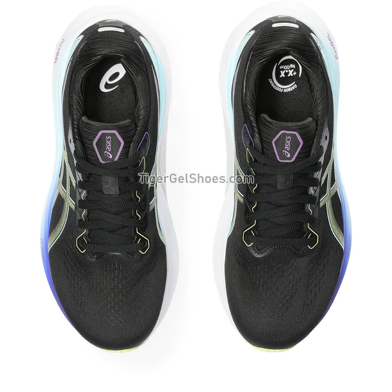 Asics Gel-kayano 30 (d) Black/Glow Yellow 1012B503-003 Womens Shoes