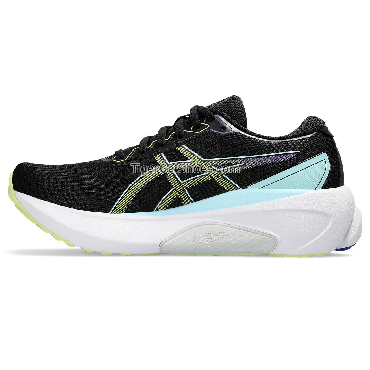 Asics Gel-kayano 30 Black/Glow Yellow 1012B357-003 Womens Shoes