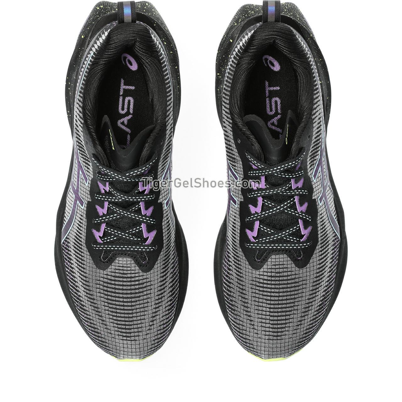 Asics Novablast 3 Le Black/Cyber Grape 1012B410-002 Womens Shoes