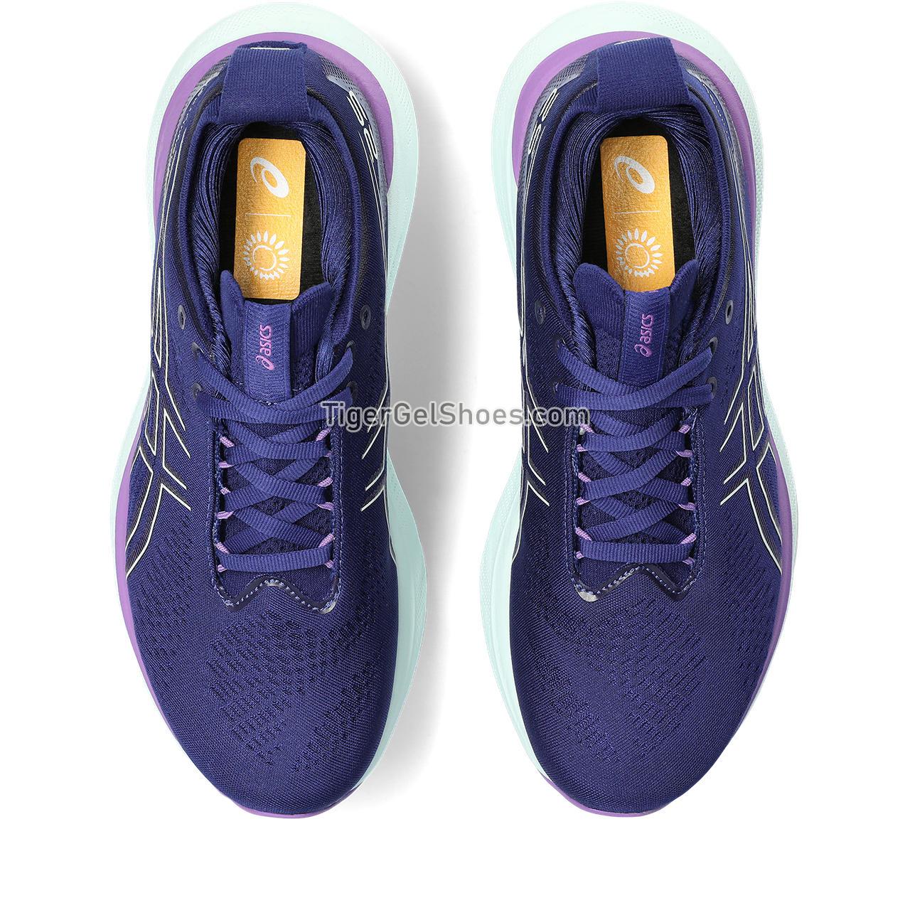 Asics Gel-nimbus 25 Dive Blue/Soothing Sea 1012B356-402 Womens Shoes