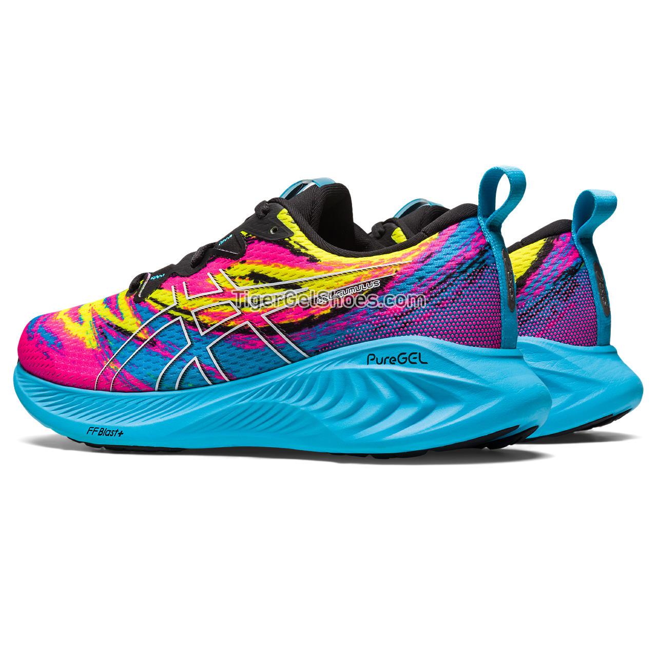 Asics Gel-cumulus 25 Aquarium/Vibrant Yellow 1012B580-400 Womens Shoes