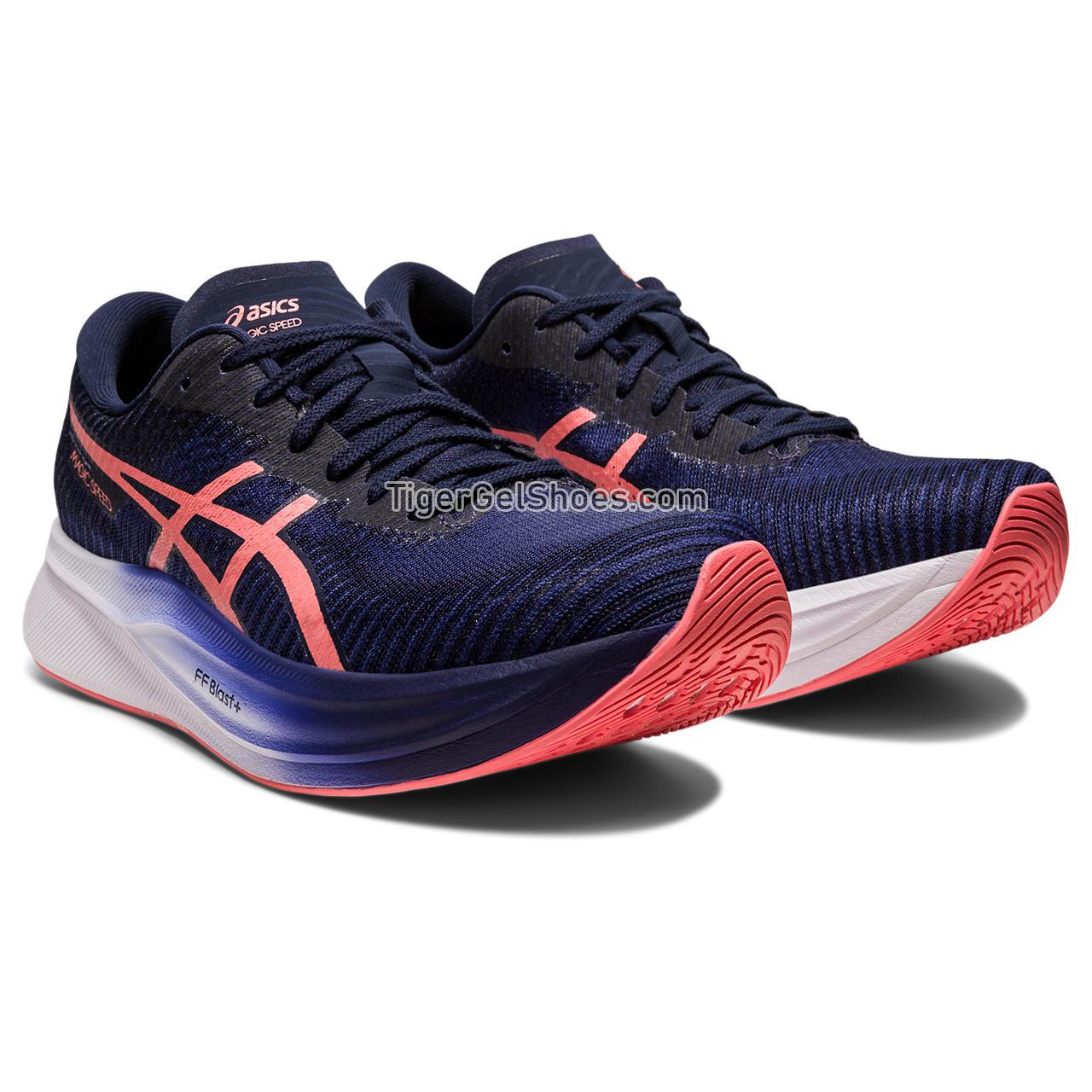 Asics Magic Speed 2 Indigo Blue/Papaya 1012B274-401 Womens Shoes