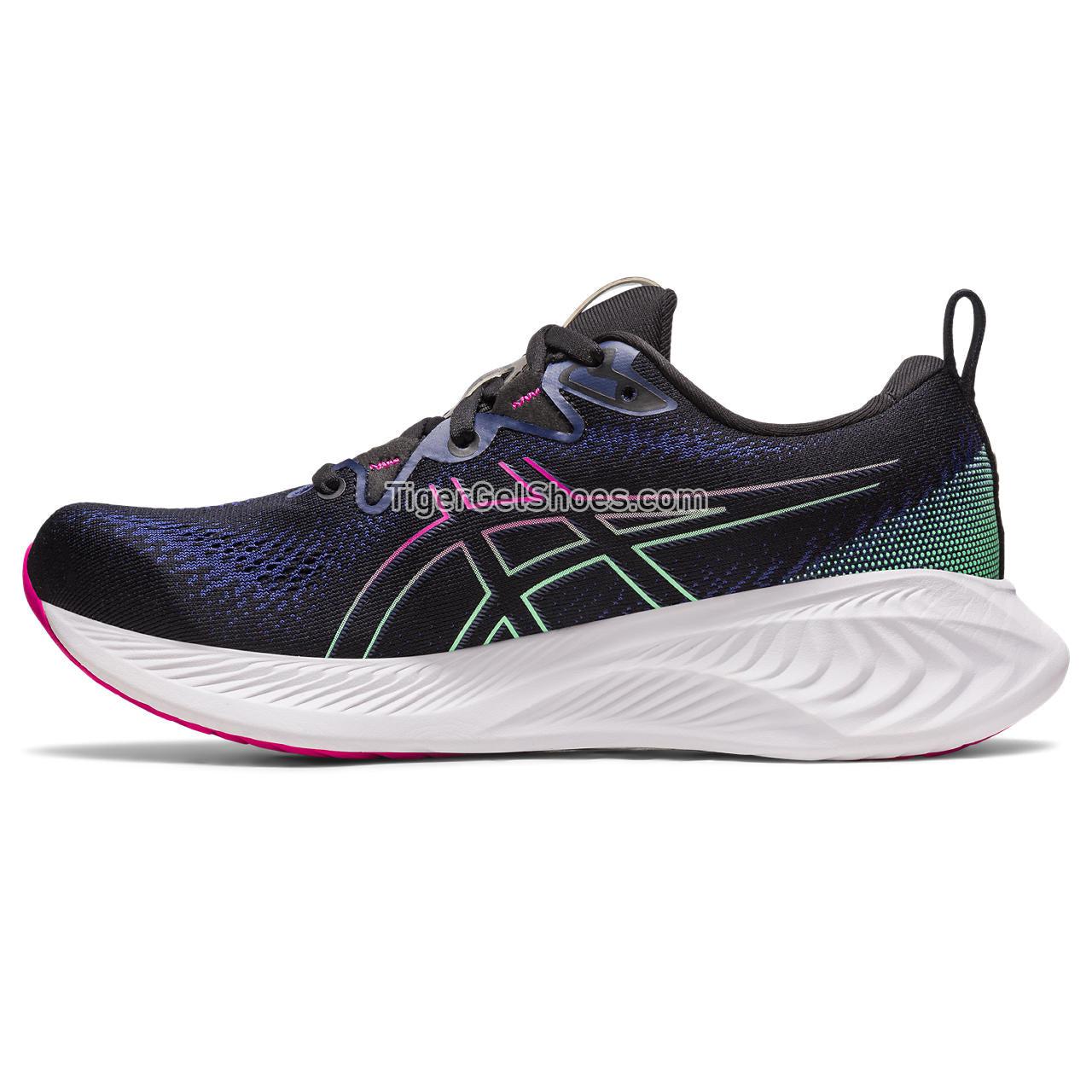 Asics Gel-cumulus 25 Black/Pink Rave 1012B441-001 Womens Shoes