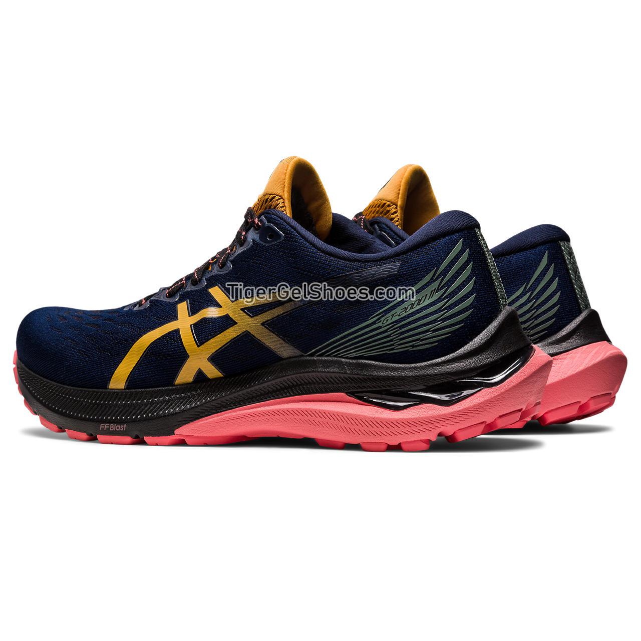 Asics Gt-2000 11 Tr Nature Bathing/Papaya 1012B389-700 Womens Shoes