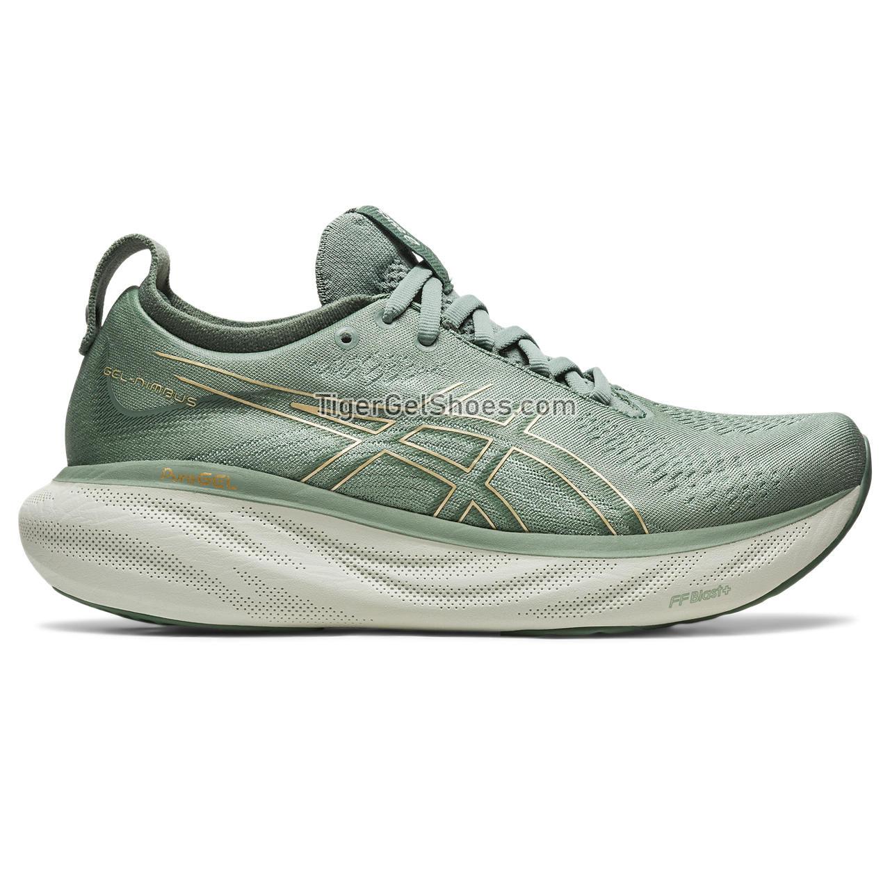 Asics Gel-nimbus 25 Slate Grey/Champagne 1012B356-022 Womens Shoes