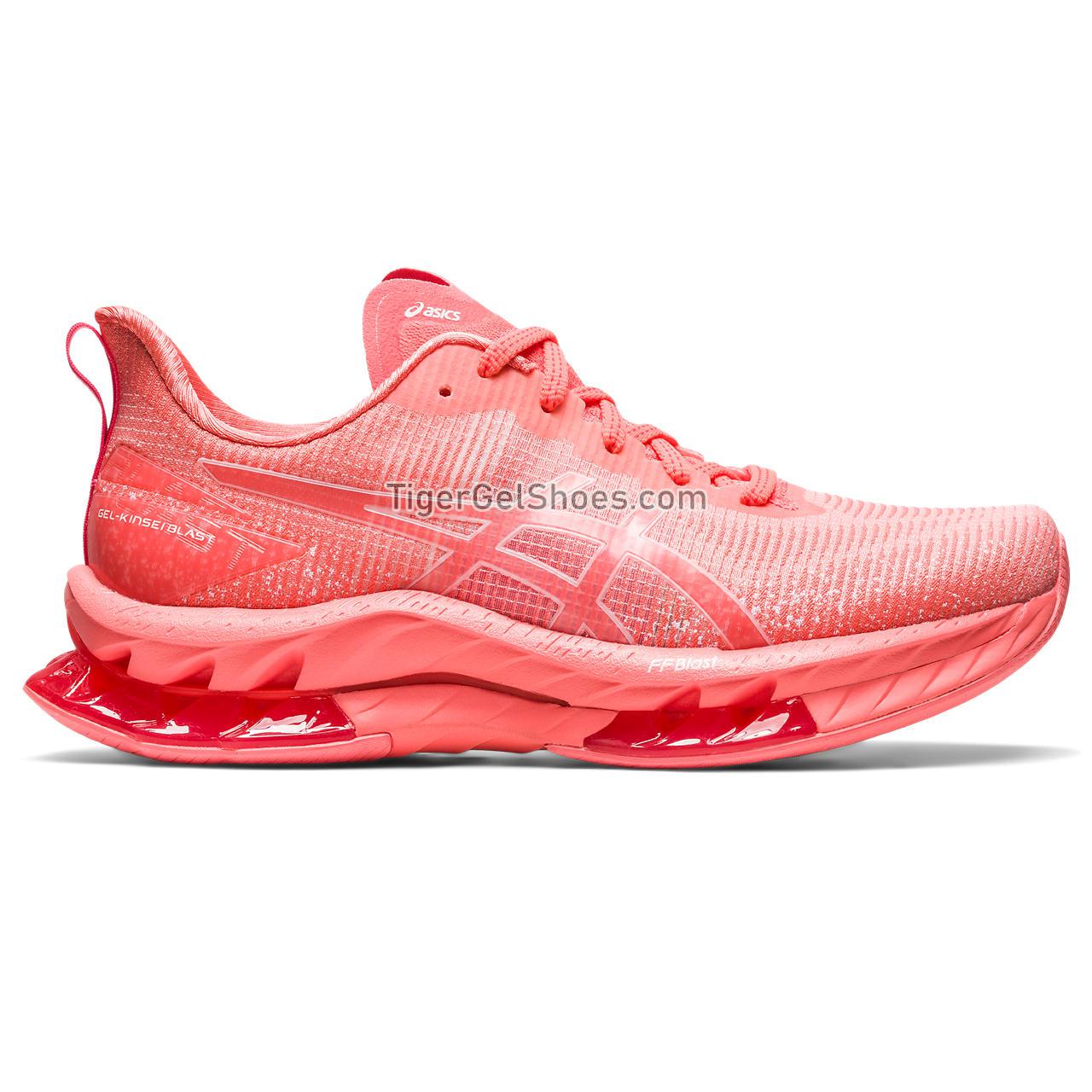 Asics Gel-kinsei Blast Le 2 Papaya/White 1012B411-700 Womens Shoes