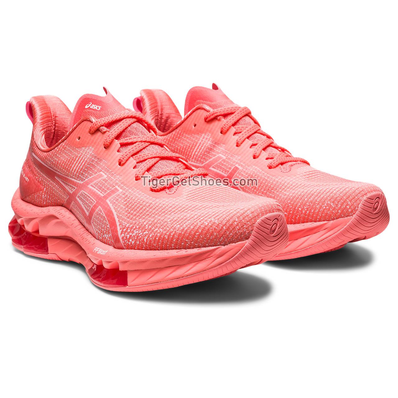 Asics Gel-kinsei Blast Le 2 Papaya/White 1012B411-700 Womens Shoes