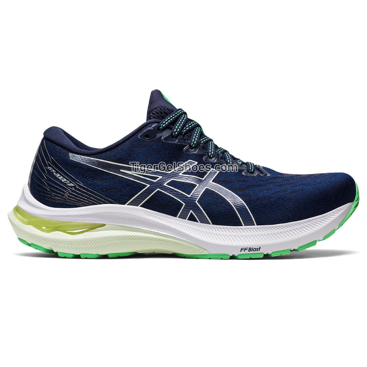 Asics Gt-2000 11 Midnight/Whisper Green 1012B271-403 Womens Shoes