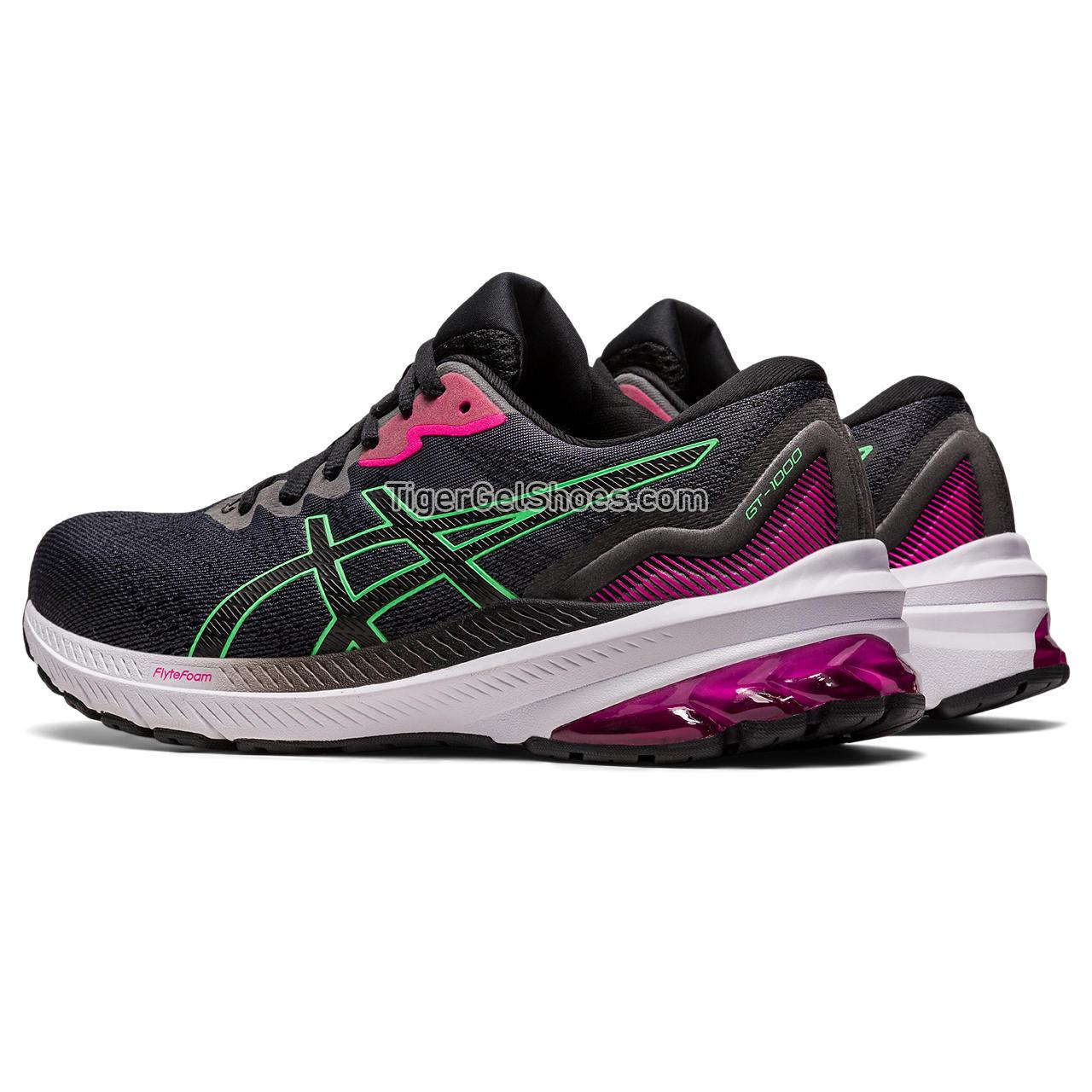 Asics Gt-1000 11 Black/Tourmaline 1012B197-004 Womens Shoes