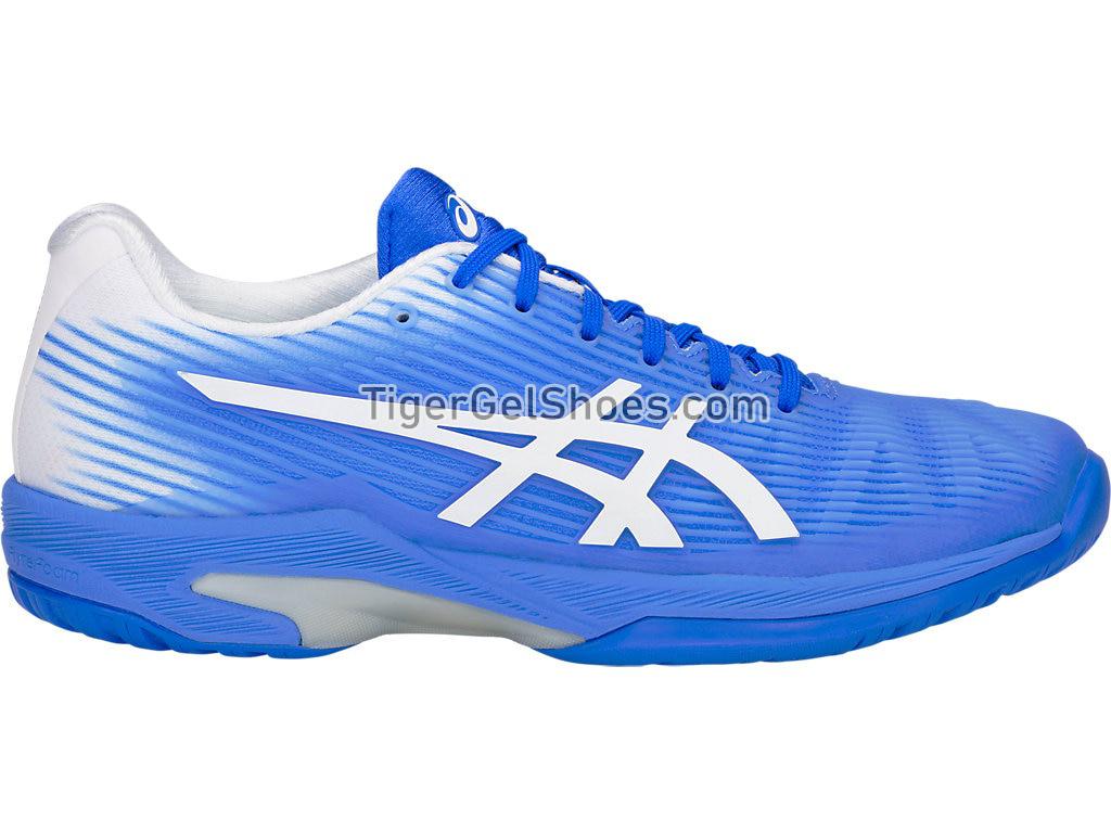 Asics Solution Speed FF Blue Coast/White 1042A002-411 Womens Tennis Shoes