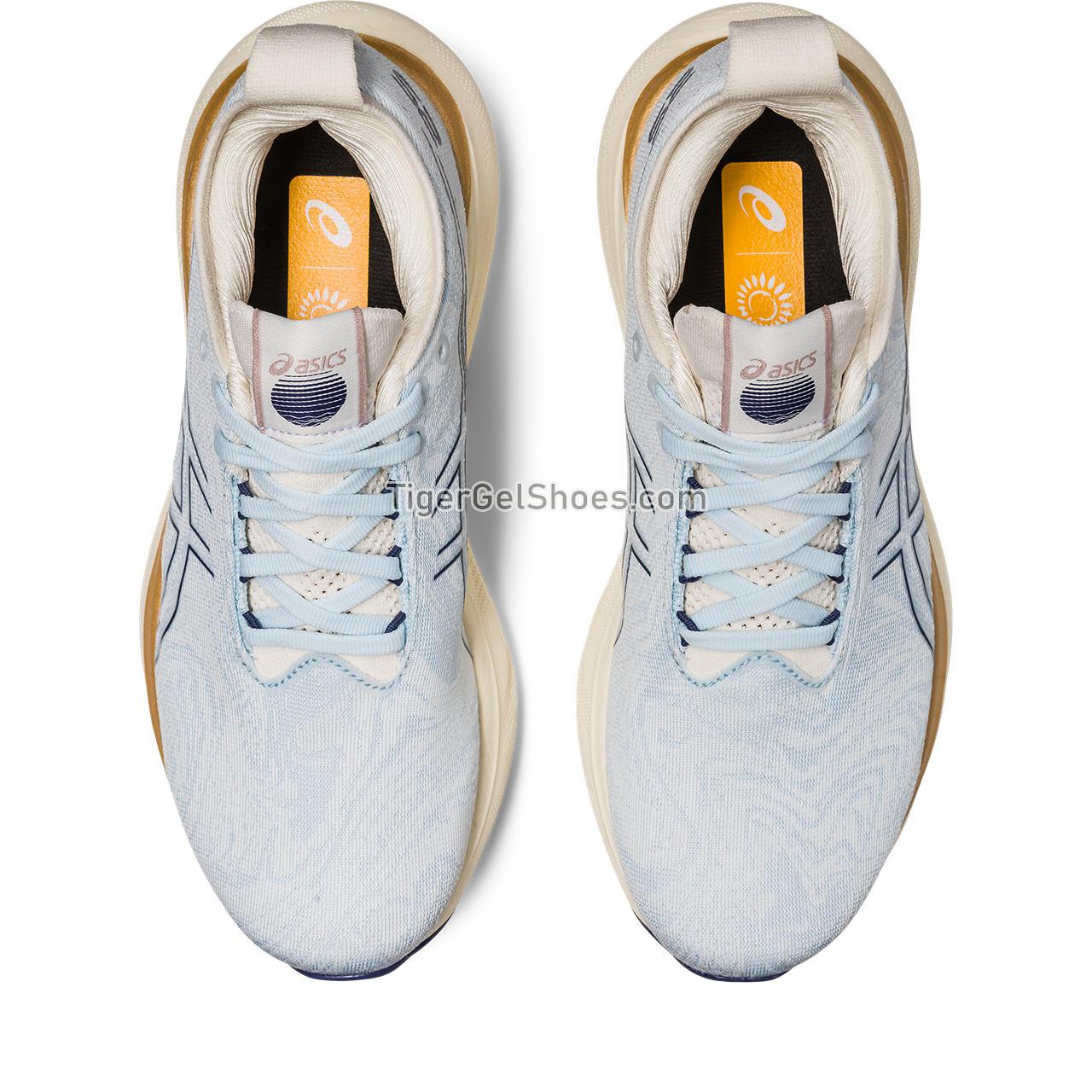 Asics Gel-nimbus 25 Sky/Cream 1012B491-400 Womens Shoes
