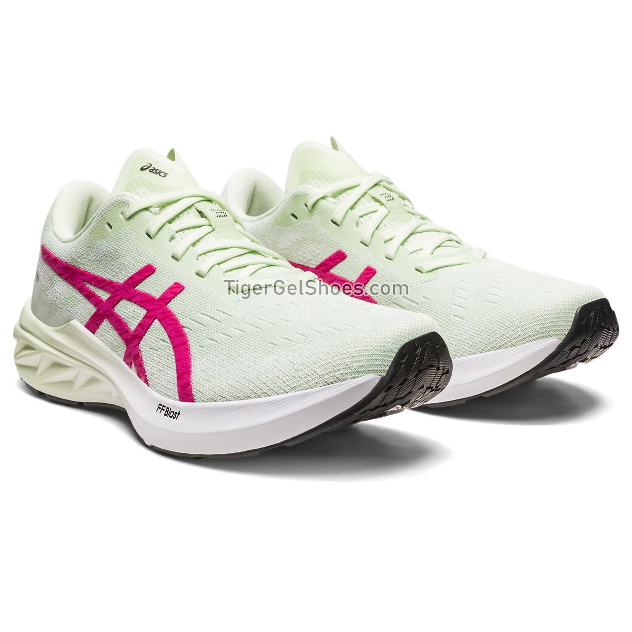 Asics Dynablast 3 Whisper Green/Pink Rave 1012B289-300 Womens Shoes